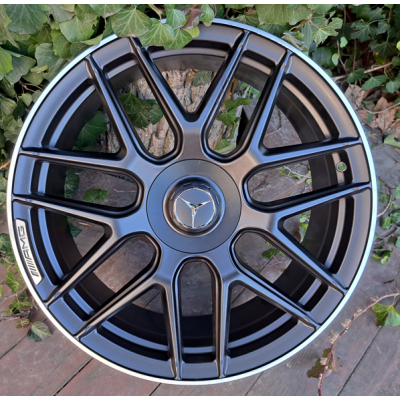 Диски Replica Mercedes (MR8011B) matt black lip polished