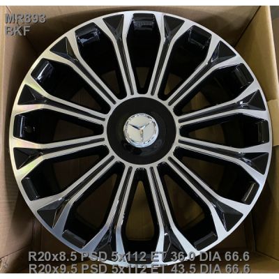 Диски Replica Mercedes (MR893) 9,5x20 5x112 ET43,5 DIA66,6 (BKF)