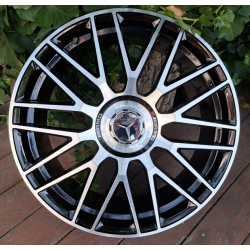 Mercedes (MR932) gloss black machined face
