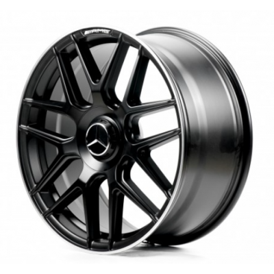 Диски Replica Mercedes (MR933) matt black lip polished