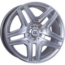 WSP Italy Mercedes (W766) AMG Nero 10x20 5x112 ET46 DIA66,6 (hyper silver)