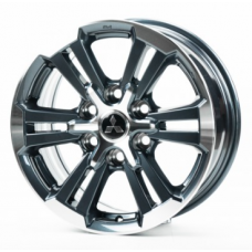 Replica Mitsubishi (MI2049) 7,5x17 6x139,7 ET38 DIA67,1 (dark gun metal machined face)