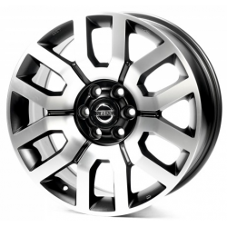 Nissan (NS6027) satin black machined face