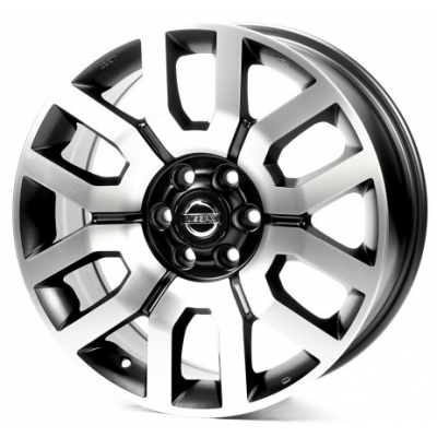 Диски Replica Nissan (NS6027) satin black machined face