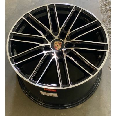 Диски Replica Porsche (PR21) 9,5x20 5x130 ET65 DIA71,6 (BKF)