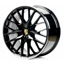 Porsche (PR3083) gloss black machined lip