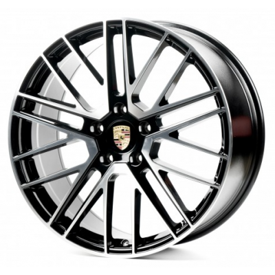 Диски Replica Porsche (PR3084) black machined face