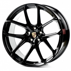 Replica Porsche (PR5593) 10x21 5x112 ET19 DIA66,6 (gloss black)
