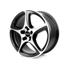 Ronal R53 8x18 5x120 ET30 DIA82 (matt black front diamond cut)