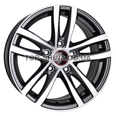 Диски Replica BMW (B166) gloss black machined face