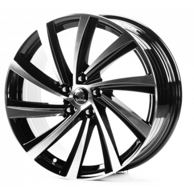 Диски Replica Skoda (SK1151) black machined face