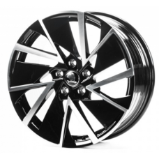 Replica Skoda (SK18544) 8x18 5x112 ET44 DIA57,1 (gloss black machined face)