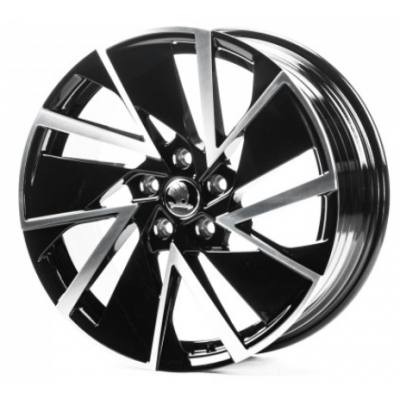 Диски Replica Skoda (SK18544) gloss black machined face