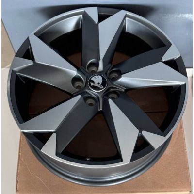 Диски Replica Skoda (SK5625) satin grey machined face