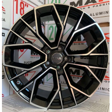 Mak Stilo-D 10x21 5x112 ET19 DIA66,6 (black mirror)