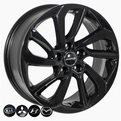 Диски ZF TL0417 7x17 5x114,3 ET51 DIA67,1 (black)