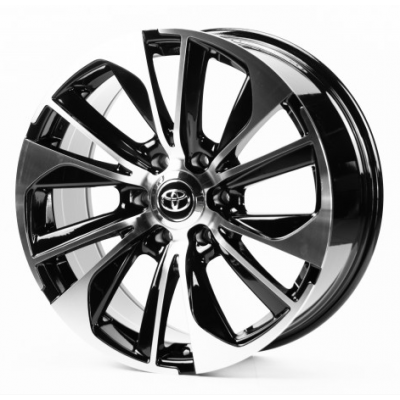 Диски Replica Toyota (TY1507) black machined