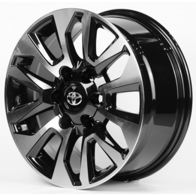 Диски Replica Toyota (TY1743) gloss black machined face