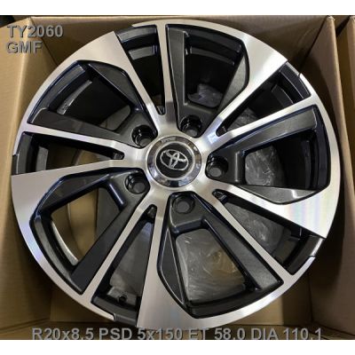 Диски Replica Toyota (TY2060) 8,5x20 5x150 ET58 DIA110,1 (GMF)