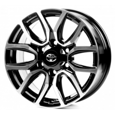 Диски Replica Toyota (TY3131) black machined face