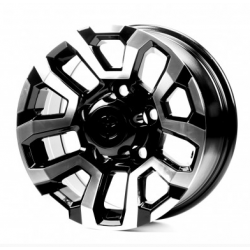 Toyota (TY3187) black machined face