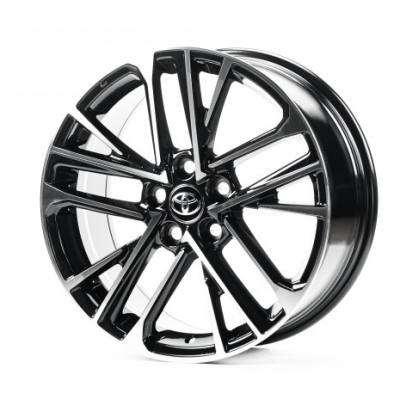 Диски Replica Toyota (TY3214) black machined face