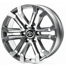 Replica Toyota (TY3270) 8,5x20 6x139,7 ET25 DIA106,1 (gun metal machined face)