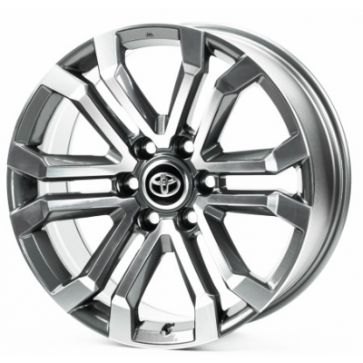 Диски Replica Toyota (TY3270) gun metal machined face