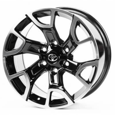Диски Replica Toyota (TY6126) black machined
