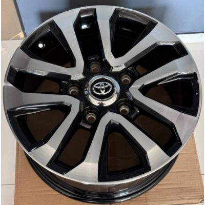 Диски Replica Toyota (TY706) black machined face