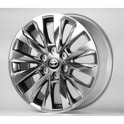 Toyota (TY756) chrome silver