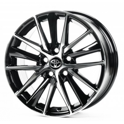 Диски Replica Toyota (TY893) black machined face