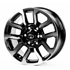 Replica Toyota (TY962) 7,5x17 6x139,7 ET25 DIA106,1 (black machined face)