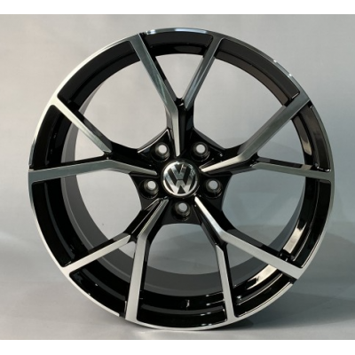 Диски Replica Volkswagen (A2106265) gloss black full polished