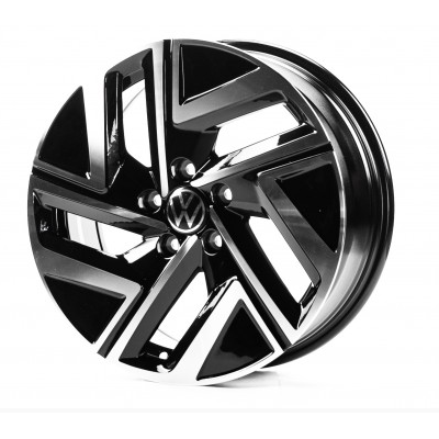 Диски Replica Volkswagen (VV3308) 7x17 5x112 ET46 DIA57,1 (black machined face)