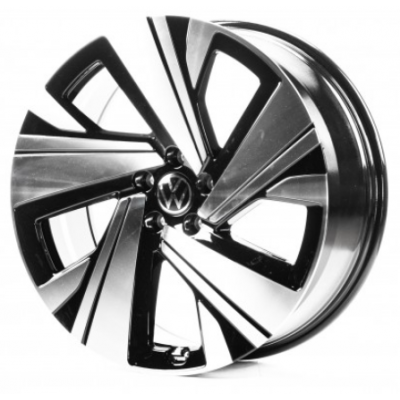 Диски Replica Volkswagen (VV3329) black machined face