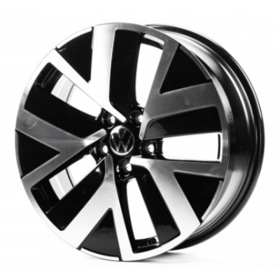 Диски Replica Volkswagen (VV3353) 7x18 5x112 ET43 DIA57,1 (black machined face)