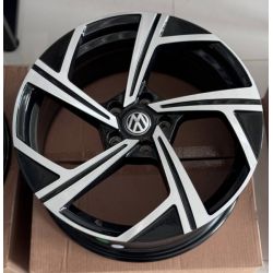 Volkswagen (VV5502) gloss black machined face