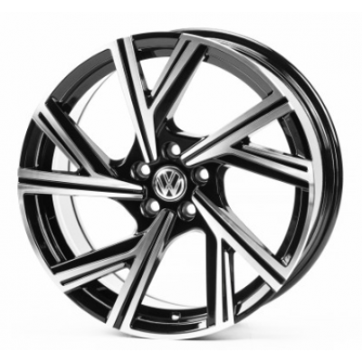 Диски Replica Volkswagen (VV5548) gloss black machined face