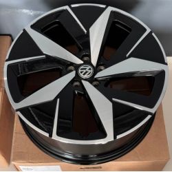 Volkswagen (VV5647) gloss black machined face