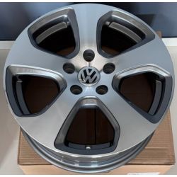 Volkswagen (VV989) gloss grey machined face