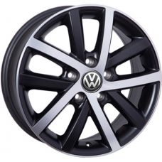 WSP Italy Volkswagen (W460) Rheia 7,5x17 5x112 ET54 DIA57,1 (dull black polished)