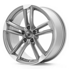 WHEELWORLD WH27 Daytona Grau Hochglanzpoliert (DGP+) R21 W9.5 PCD5x112 ET45 DIA66.6