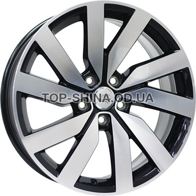 Диски WSP Italy Volkswagen (W468) Cheope 8x18 5x112 ET44 DIA57,1 (gloss black polished)