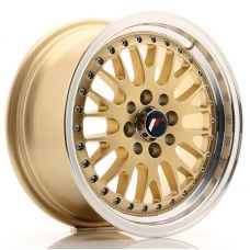 JAPAN RACING JR10 Gold Machined Lip R15 W7 PCD4x100/108 ET30 DIA74.1