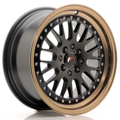 Диски JAPAN RACING JR10 Matt Black Bronze Lip R16 W7 PCD4x100/108 ET30 DIA67.1