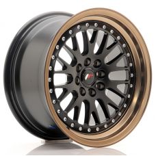 JAPAN RACING JR10 Matt Black Bronze Lip R16 W8 PCD4x100/108 ET20 DIA67.1