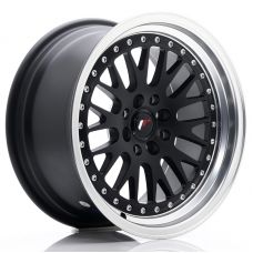 JAPAN RACING JR10 Matt Black Machined Lip R16 W8 PCD4x100/108 ET20 DIA67.1