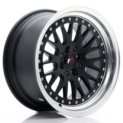 Диски JAPAN RACING JR10 Matt Black Machined Lip R16 W8 PCD4x100/108 ET20 DIA67.1