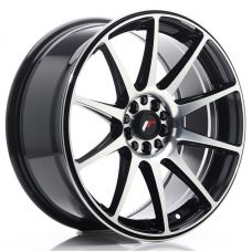 JAPAN RACING JR11 Black Machined R18 W8.5 PCD5x112/114.3 ET40 DIA74.1